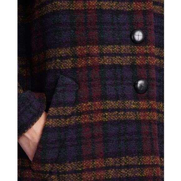 Isabel Marant Étoile Gabriel Coat In Multicolor Wool (Size FR 34) - Picture 2 of 9